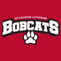 BOBCATS PAW BLACK AND WHITE - Toddler Core Cotton Tee Design