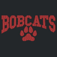 bobcats paw embroidered logo - Snapback Trucker Cap Design