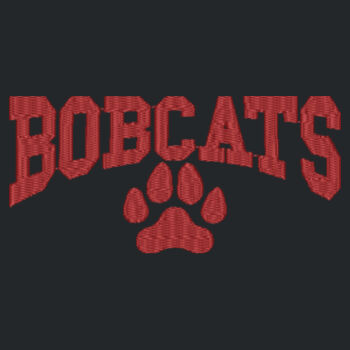 bobcats paw embroidered logo - Youth Snapback Trucker Cap Design